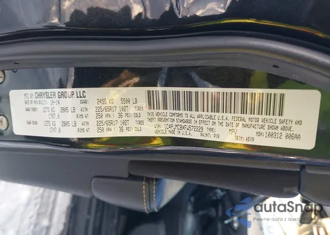 2015 Jeep Cherokee Latitude z USA, uszkodzony, nr VIN 1C4PJMCBXFW572229